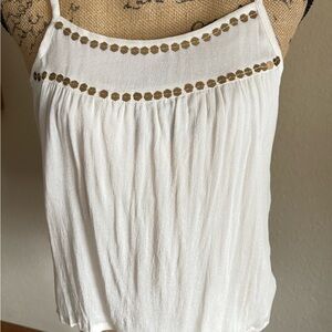 NWT NKN Nekane White Camisole-Type Tank Top